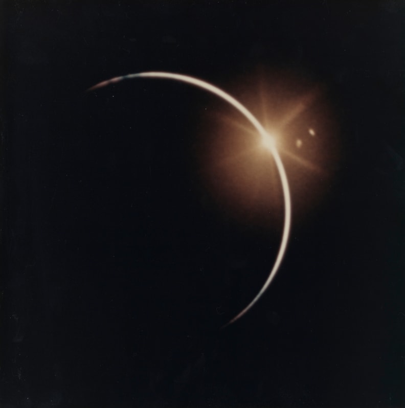 Eclipse of the Sun by the Earth, Apollo 12, November 1969