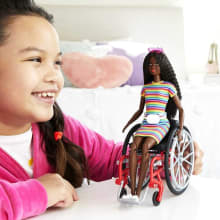 Product image of Barbie Fashionista with Wheelchair