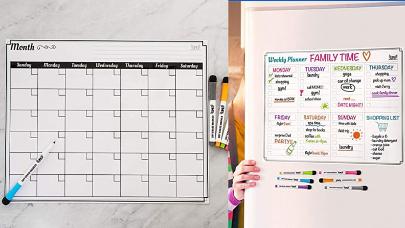 Mommy Marvel Dry Erase Monthly Calendar Set