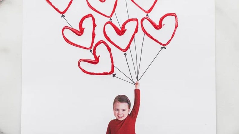 Valentine's Day crafts for kids, toddlers and preschoolers