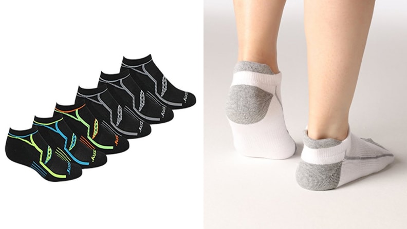 Running socks available on Amazon