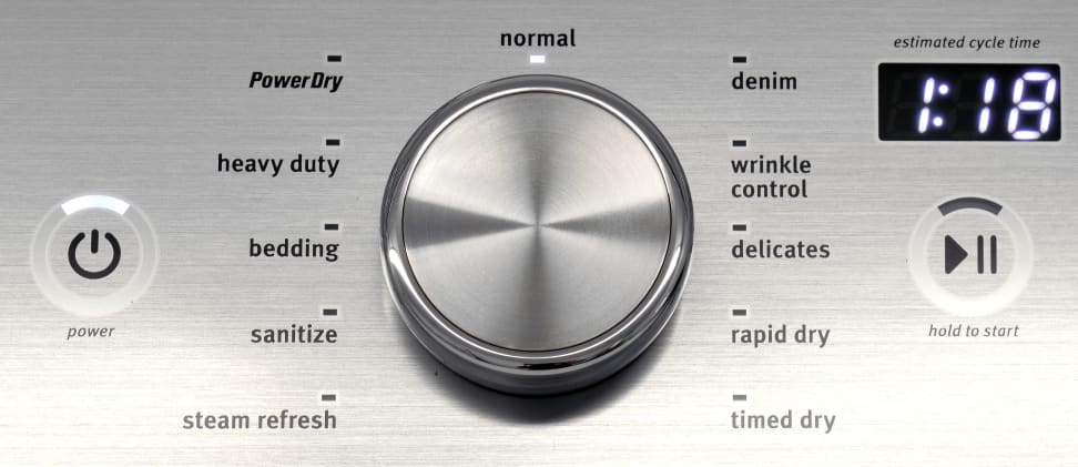 Maytag Bravos MEDB855DW Cycles