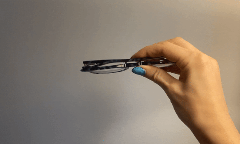 Hand bending glasses