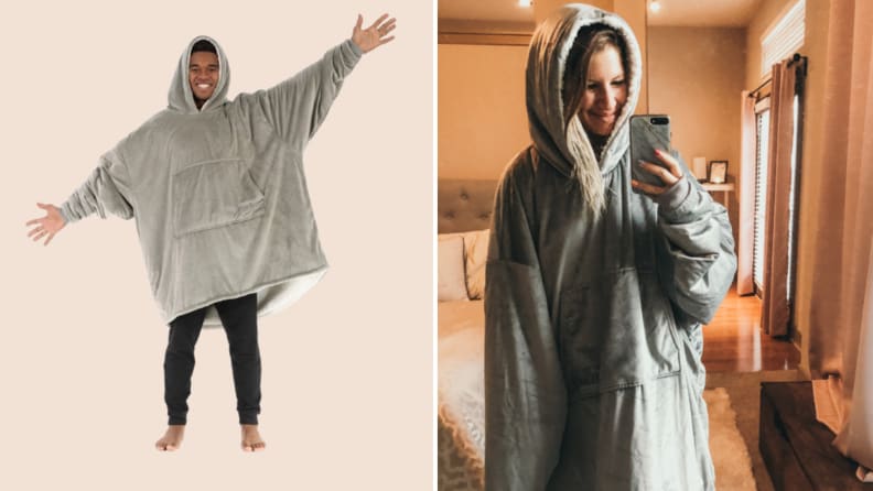 The Comfy review: I tried the blanket sweatshirt from Shark Tank