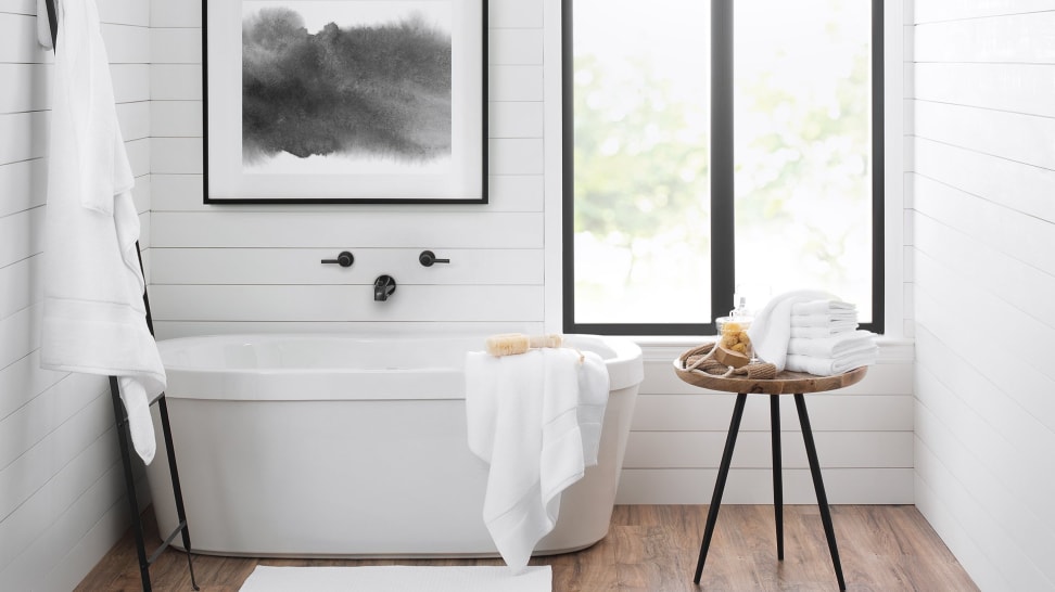 You can upgrade your bathroom with these hotel-quality bath linens.