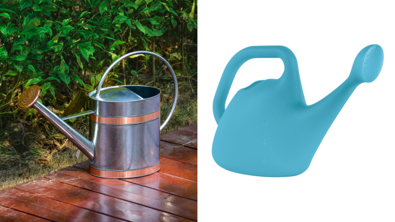 watering cans