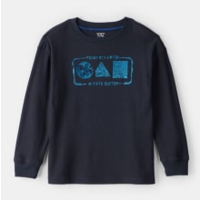 Product image of Boys Space Long-Sleeve Graphic Tee
