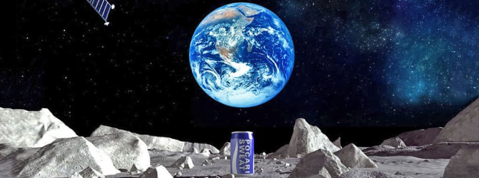 Pocari Sweat in Space