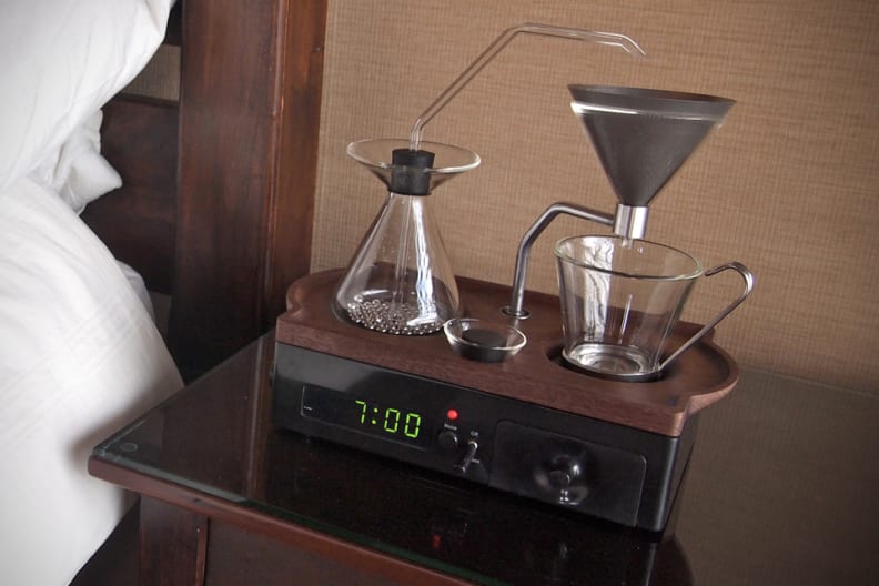 This Coffee-Brewing Alarm Clock is a Dream Come True - Reviewed