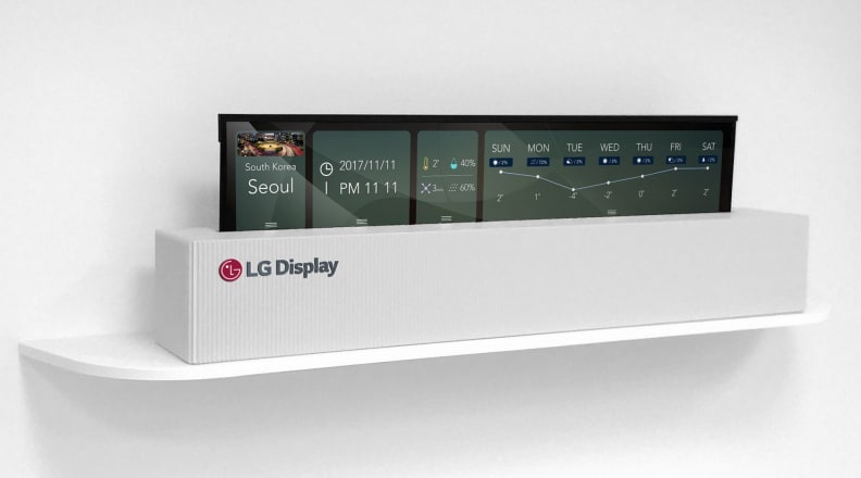 LG Display Rollable OLED