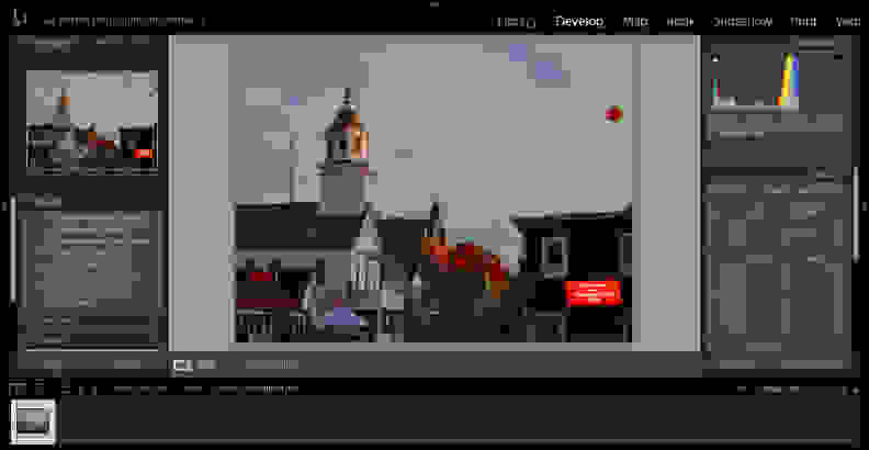 A screenshot of Adobe Lightroom 5.