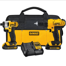 Product image of DeWalt 2-Tool 20-Volt Max Power Tool Combo Kit with Soft Case