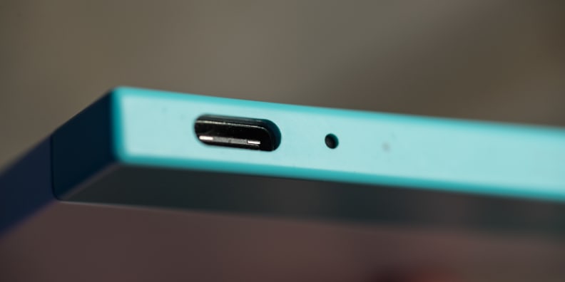 The Robin's USB Type-C port