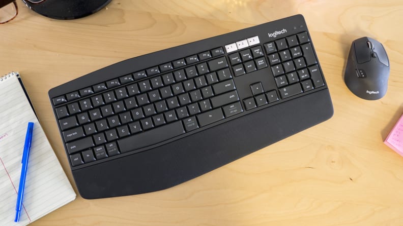 how to connect logitech wireless keyboard without the mouse