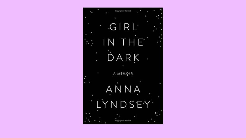 Cover of Girl In The Dark in front of a background.