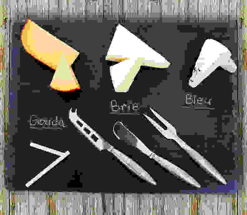 Misc Home Slate Cheese Board Set