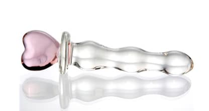 Crystal Heart of Glass wand