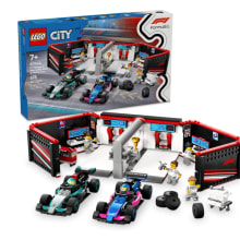 Product image of LEGO City F1 Garage & Mercedes-AMG & Alpine Cars