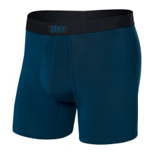 Saxx Boxers-ballpark pouch- Vibe Boxer Brief- Navy- Small- B2- Tan