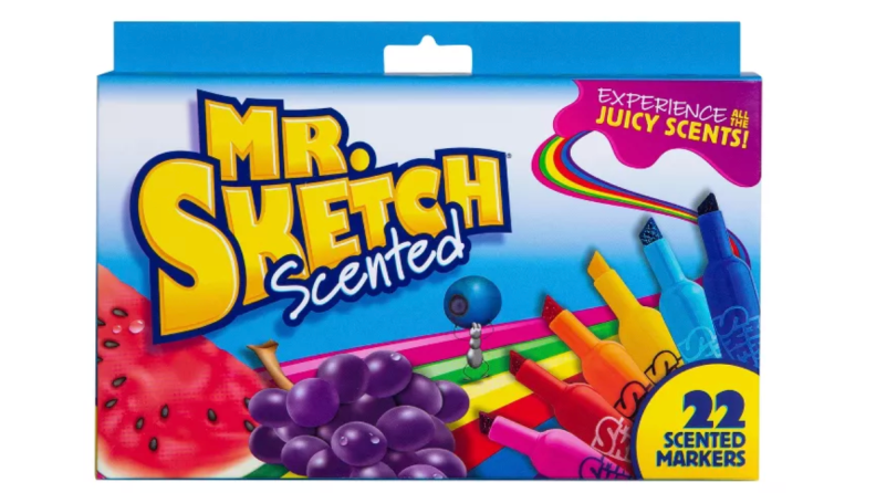 Box of Mr. Sketch scented markers
