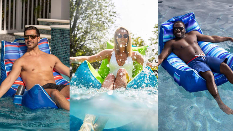 We tried a Big Joe pool float to see if its better than inflatables -  Reviewed