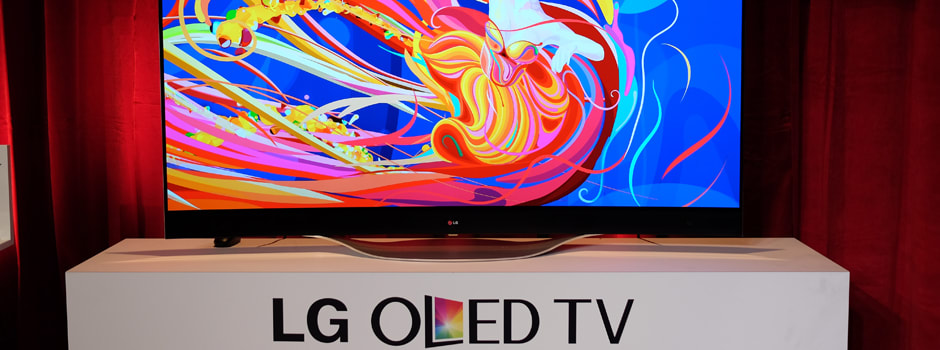 LG 55EA9800: 55 Inch Curved OLED TV