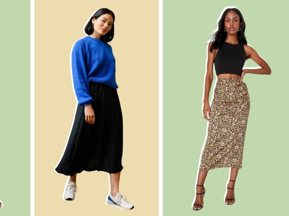 The best midi skirts to shop now: Madewell, Eloquii, Everlane, more -  Reviewed