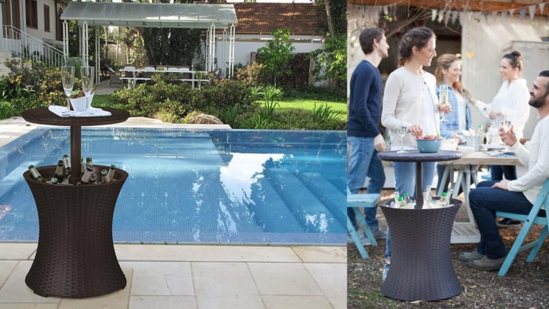 Keter cooler table