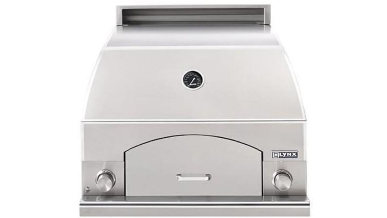 A Lynx Napoli outdoor pizza oven