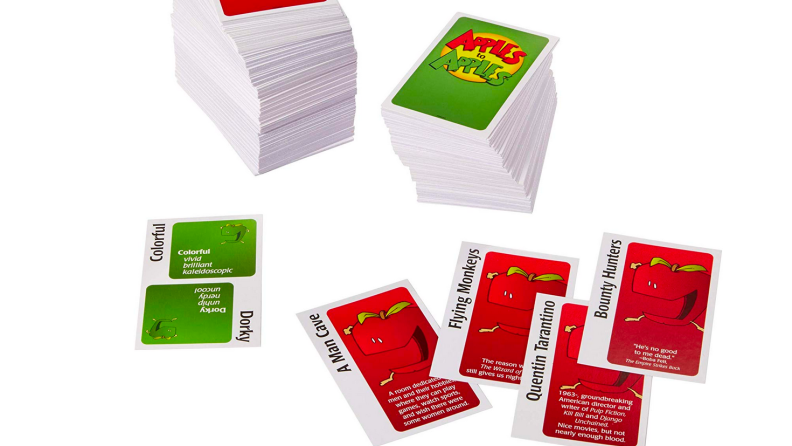 Apples to Apples is a G-rated precursor to Cards Against Humanity.