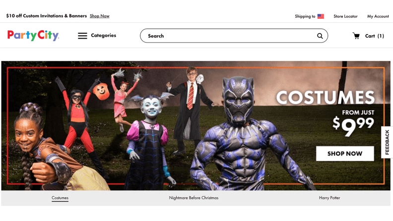 Party City Halloween Shop