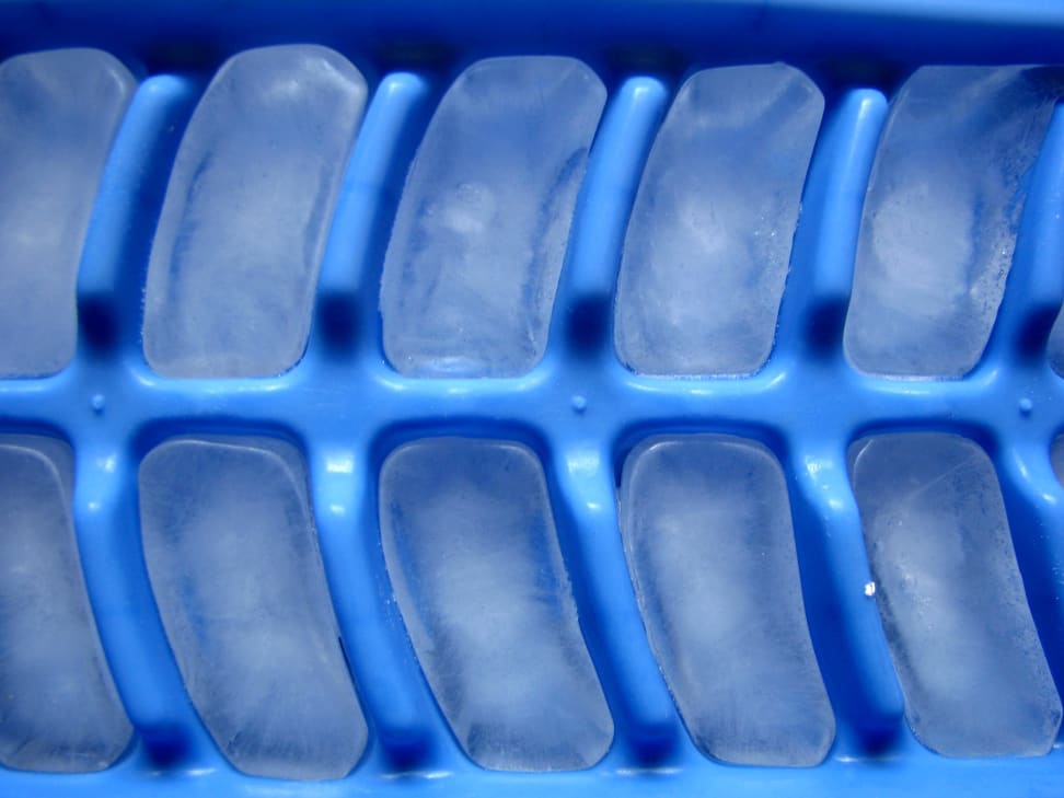 an ice cube tray