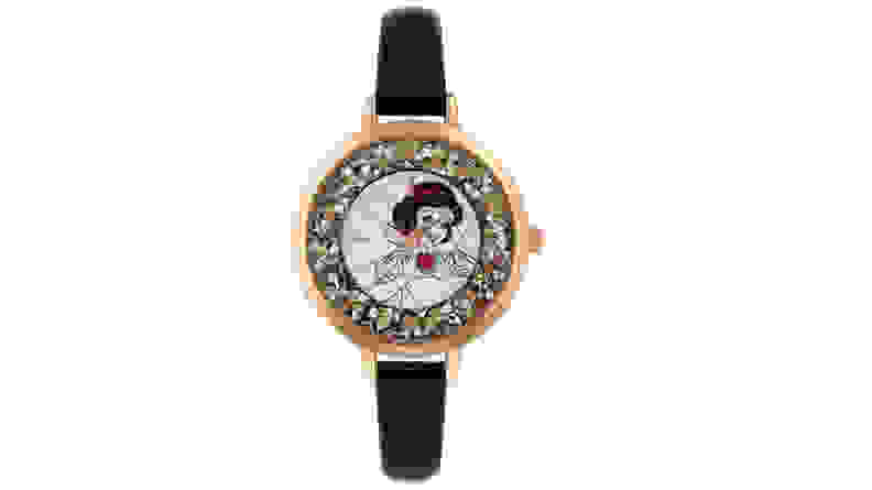 Gemstone watch with image of Snow White
