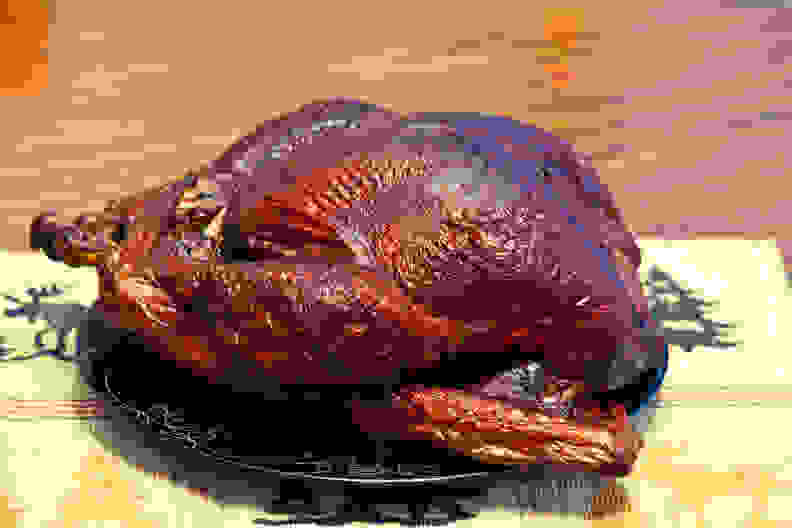 turkey on table