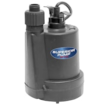 Product image of Superior Pump 91250 1/4 HP Thermoplastic Submersible Utility Pump