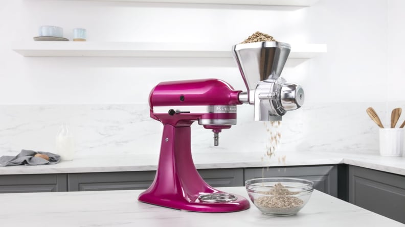 New attachments help make kitchenaid® stand mixer A true “culinary center”