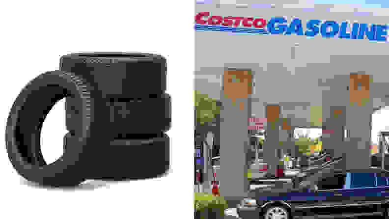 Costco gasoline and tires
