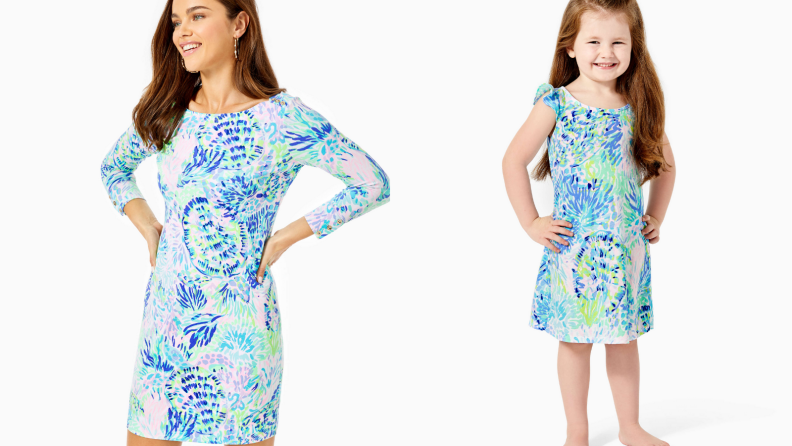 Lilly Pulitzer mommy and me dresses