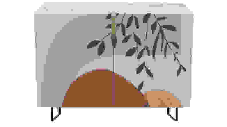 书柜与植物模式