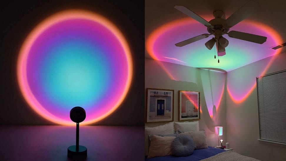 TikTok sunset lamp review: Is this trendy light worth it? - Reviewed