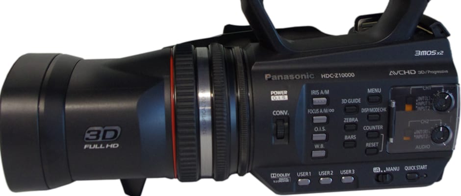 Panasonic Hdc Z10000 Review Reviewed Camcorders