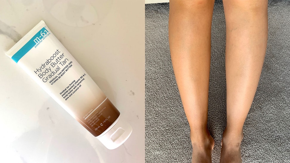 The M-61 Hydraboost Gradual Tan Body Butter.