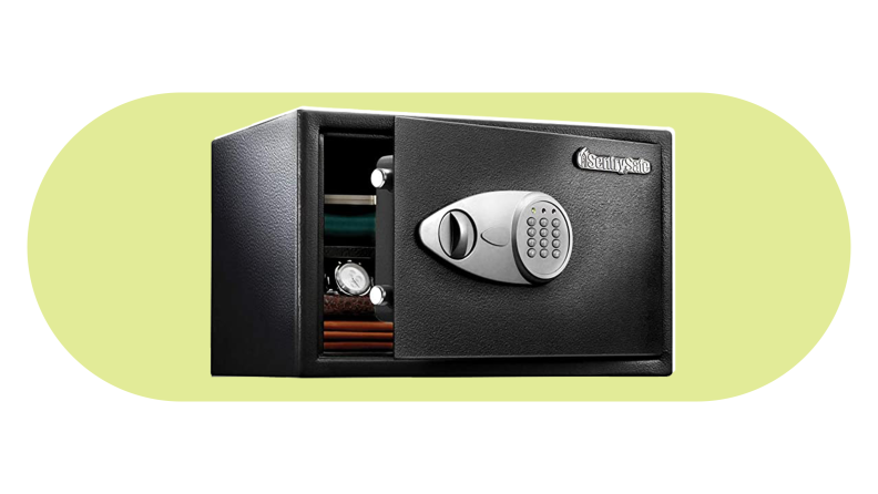 Product shot of the Sentry Safe Home Safe.