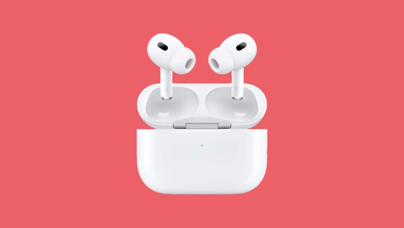 white apple airpods pro
