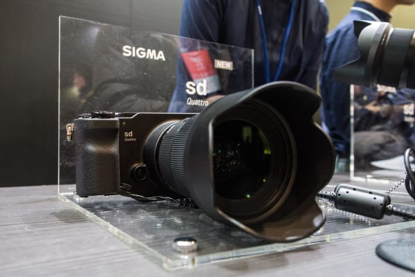 The front of the Sigma sd Quattro