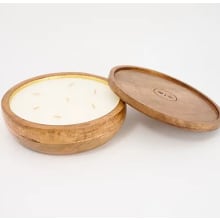 Product image of 34-oz Large Wooden Bowl Candle