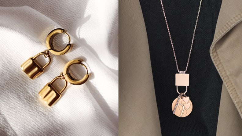 The Padlock Jewelry Trend Is About to Be Everywhere - Lock Necklaces,  Earrings, Bracelets