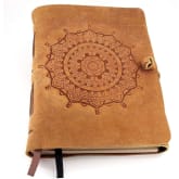 Product image of ThoughtSpace Journals Mandala Leather Journal 
