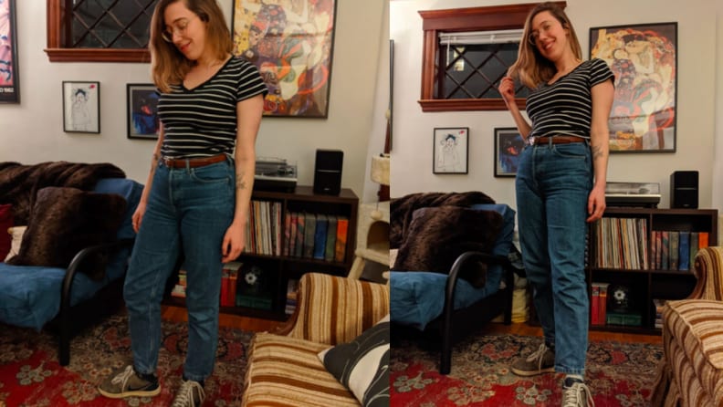 everlane 90s cheeky straight jean