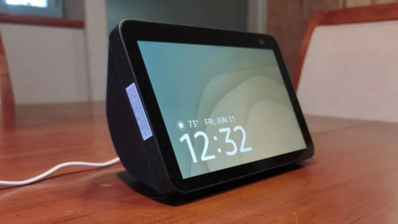 Echo Show on a desk